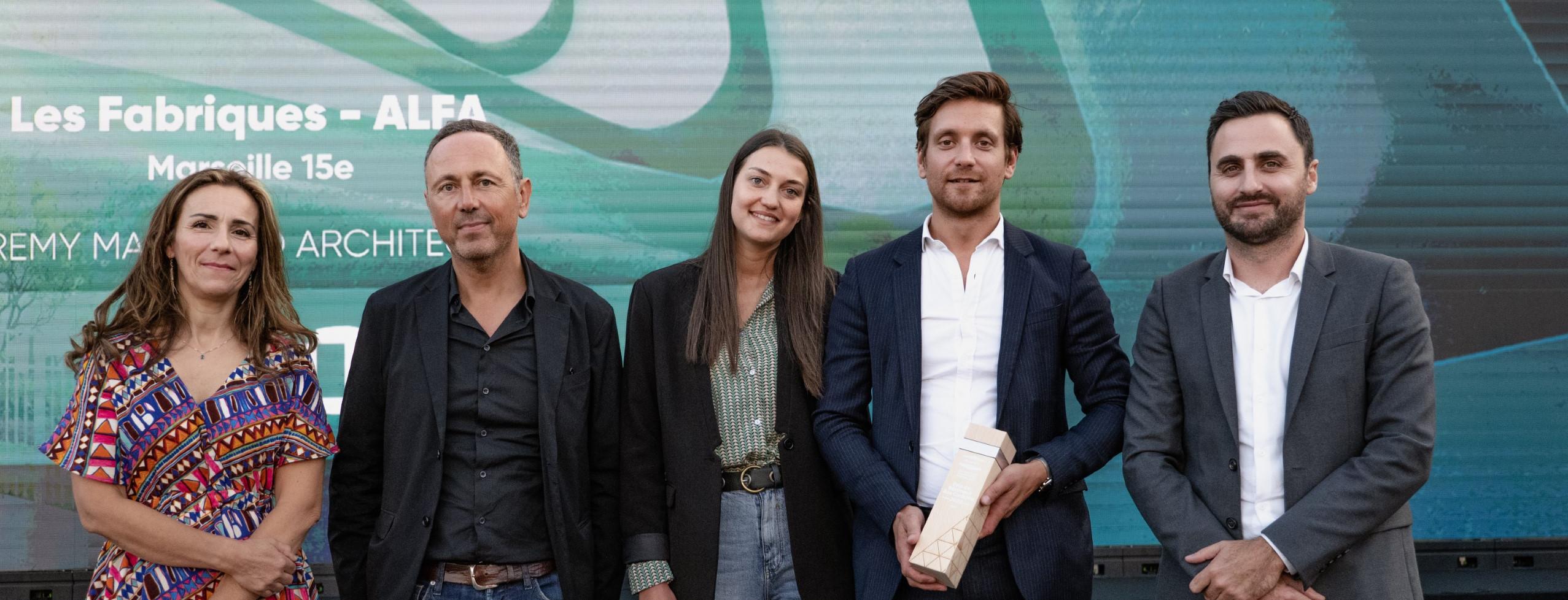 Le projet AL-FA du quartier des Fabriques remporte deux prix aux Pyramides d’Argent Provence 2022