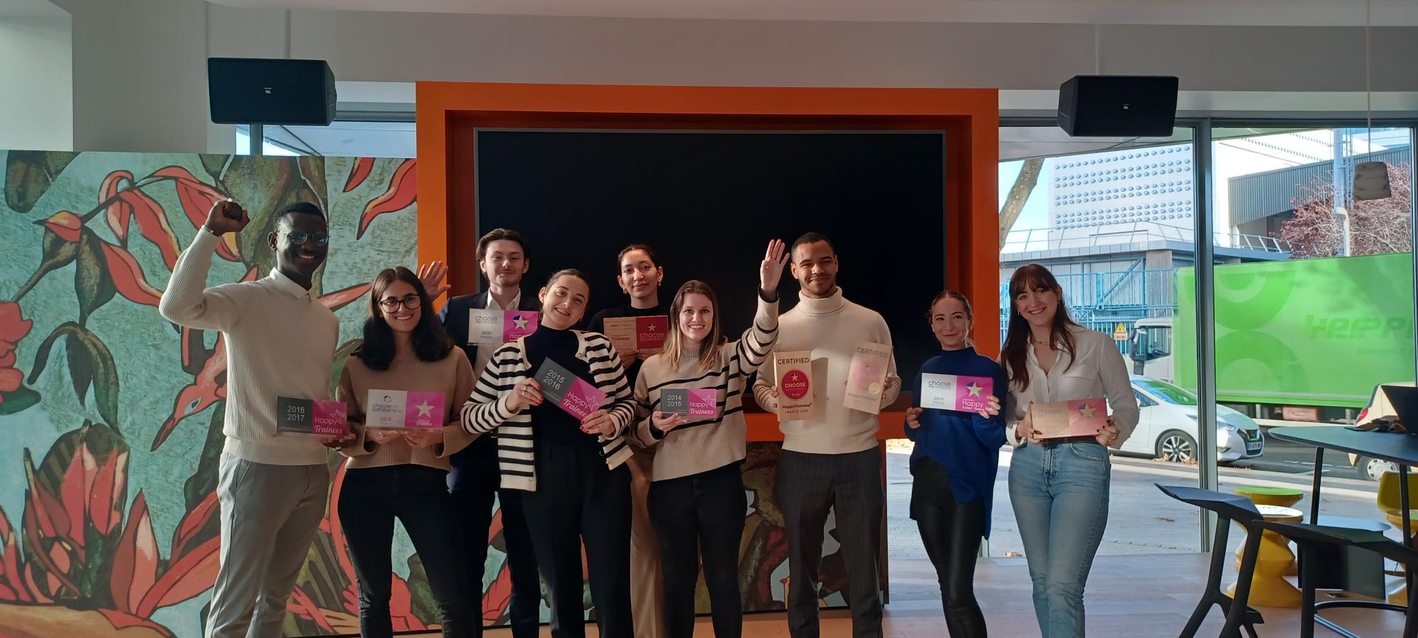 Bouygues Immobilier sur le podium Happy Trainees 2024 !